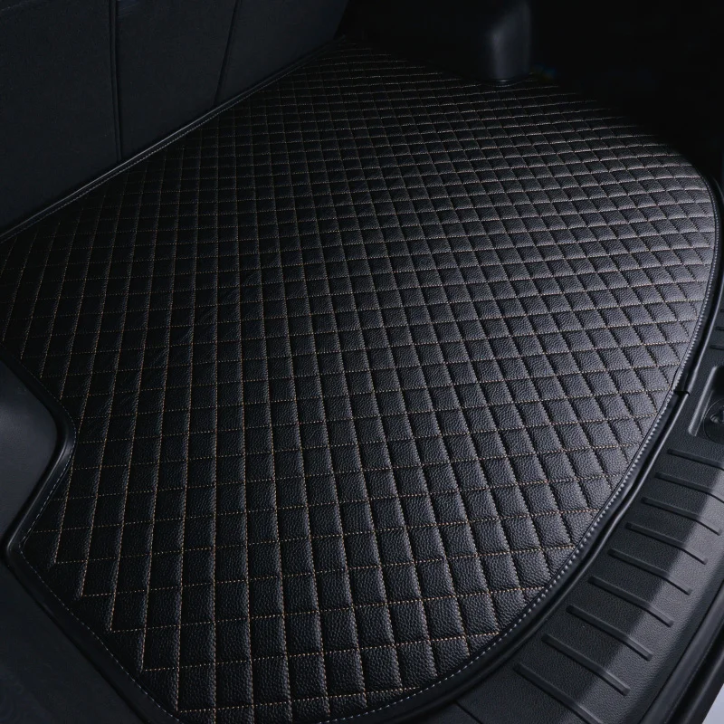 Leather Trunk Mat for Mazda2 Cargo Liner Mazda3 5 Mazda6 8 Vehicle Rear Floor Carpet Atenza CX7 CX5 AXELA Boot mat Tray 10S