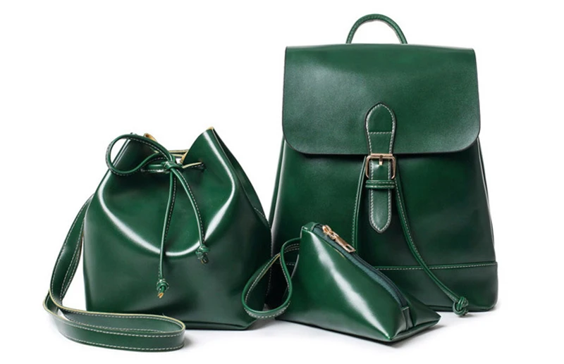 women leather backpack  (2)