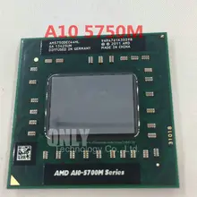 Ноутбук мобильный A10 5750M A10-5750m разъем FS1 cpu 4M кэш/2,5 GHz/четырехъядерный ноутбук процессор для GM45/PM45