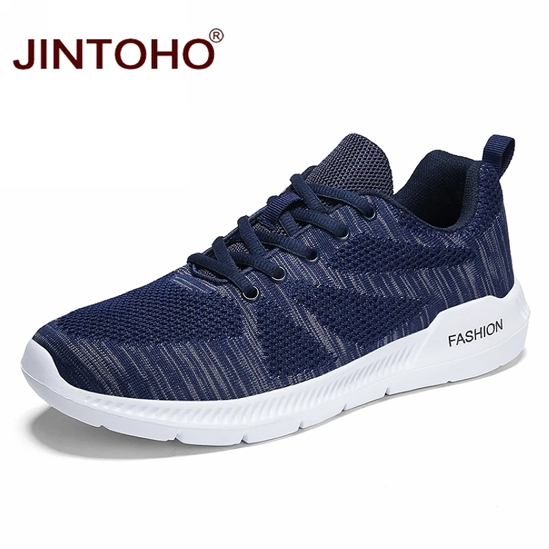 

JINTOHO Large Size Men Shoes Brand Casual Shoes For Men Casual Male Shoes Breathable Men Sneakers Cheap Male Sneakers Chaussure