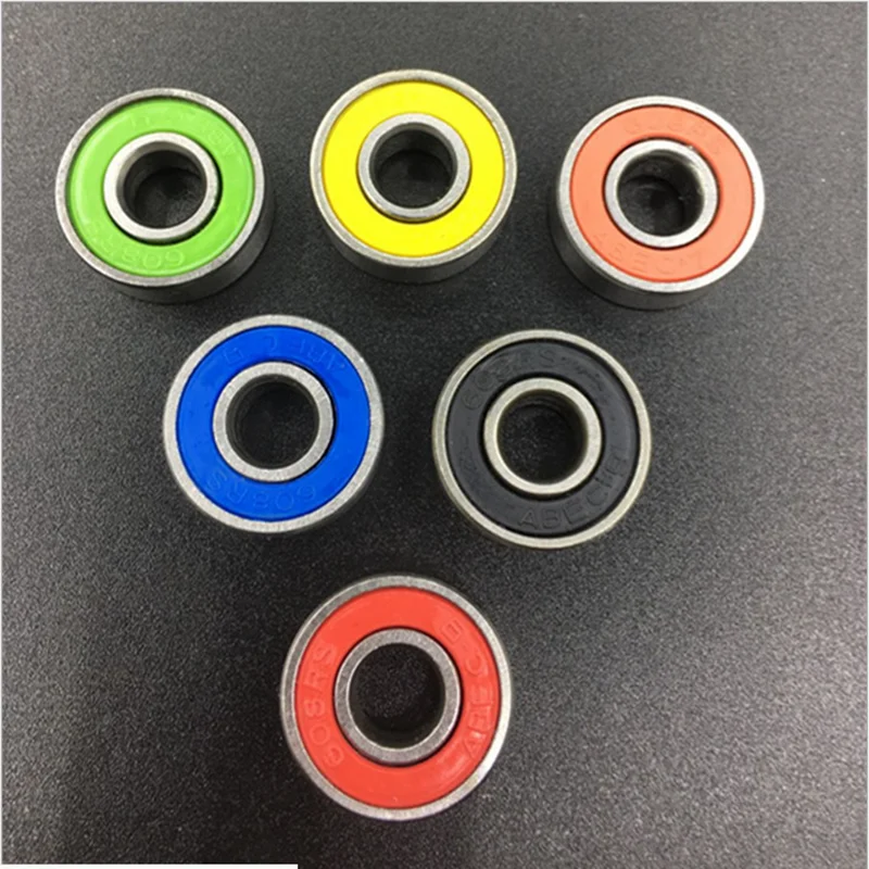 

10Pcs/set 608 RS Bearing ABEC-9 ABEC-5 ABEC-7 Ball Bearing Miniature Skate Roller 608 RS Ball Bearings