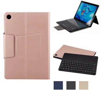 

Ultra thin Tempered glass mirror Wireless Bluetooth Keyboard Case Cover For Huawei MediaPad M5 10.8 / 10 Pro CMR-AL09 CMR-W09