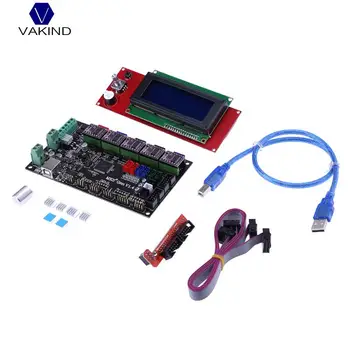 

3D Printer Kit with MKS Gen V1.4 Control Board Main Board+ 2004LCD+5pcs 8825 Driver for 3D Printing