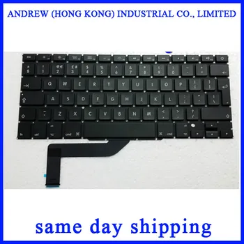 

10pcs/lot New UK Standard A1398 keyboard For MacBook pro Retina 15.4" A1398 UK keyboard 2012 2013 2014 2015 Year