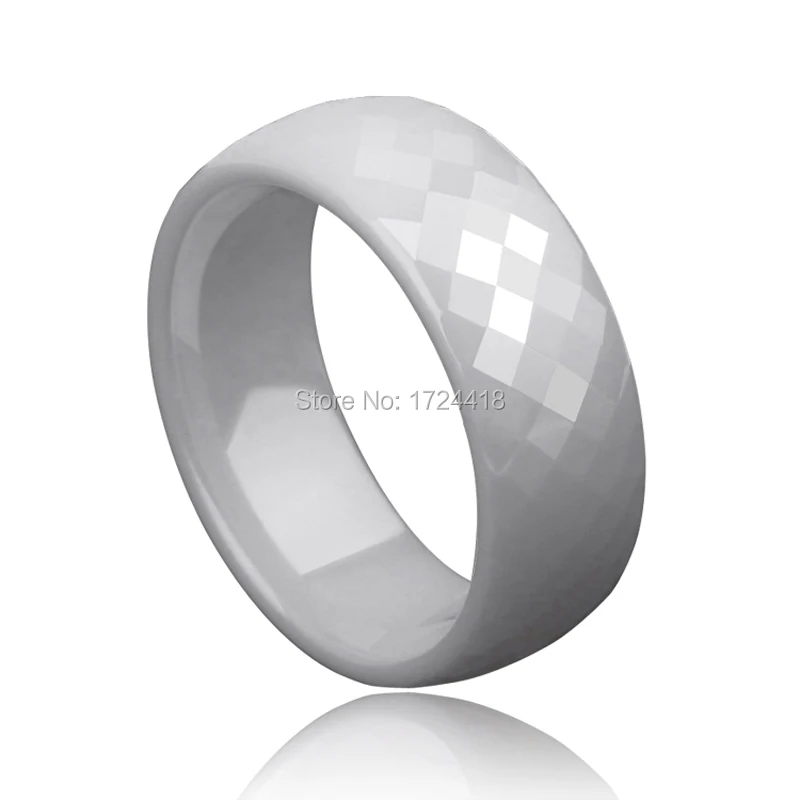 new fashion jewelry for man prism design white ceramic rings wedding band size 56 - Ceramic Wedding Rings new fashion jewelry for man prism design white ceramic rings wedding band size 56 - Ceramic Wedding Rings