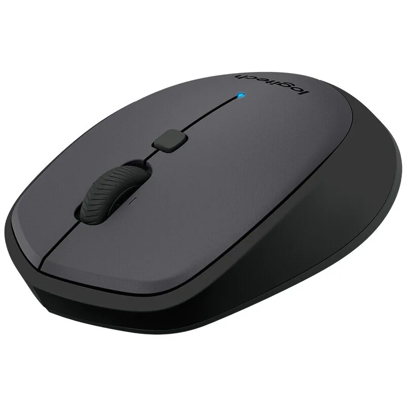 Беспроводная мышь logitech M336, симметричный дизайн, Bluetooth, цветная мышь, 1000 dpi, оптическая, для офиса и дома