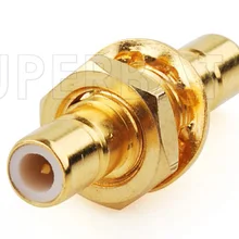 Superbat 5 шт. SMB радиочастотный адаптер SMB гнездовой разъем для SMB Jack bulkhead коаксиальный разъем