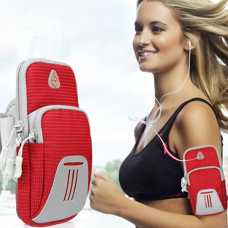 

Universal Sports Armband Bag Running Armbands Phone Pouch Holder Outdoor Smartphone on Hand Case for iPhone Huawei for Samsung