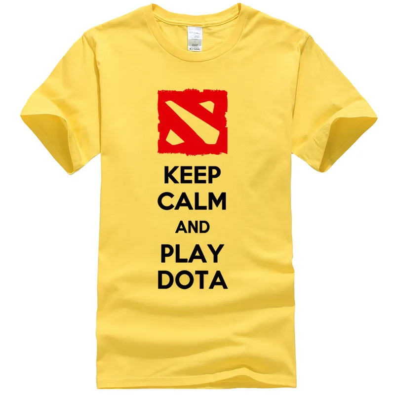  Defense of the Ancients T Shirt Men DOTA 2 Man T-Shirt Multiplayer Game Mens tshirt Cotton O Neck C