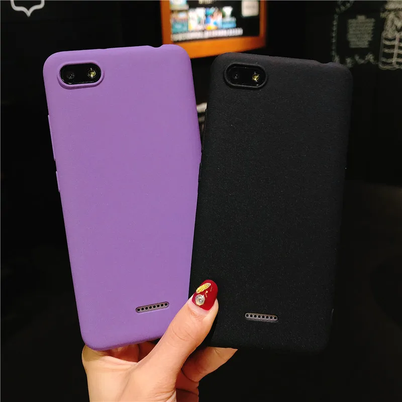 Роскошный Матовый силиконовый чехол из ТПУ для XiaoMi RedMi 6A 5A 4A мягкий S2 5 Plus 6 Pro Note 7 4X 4