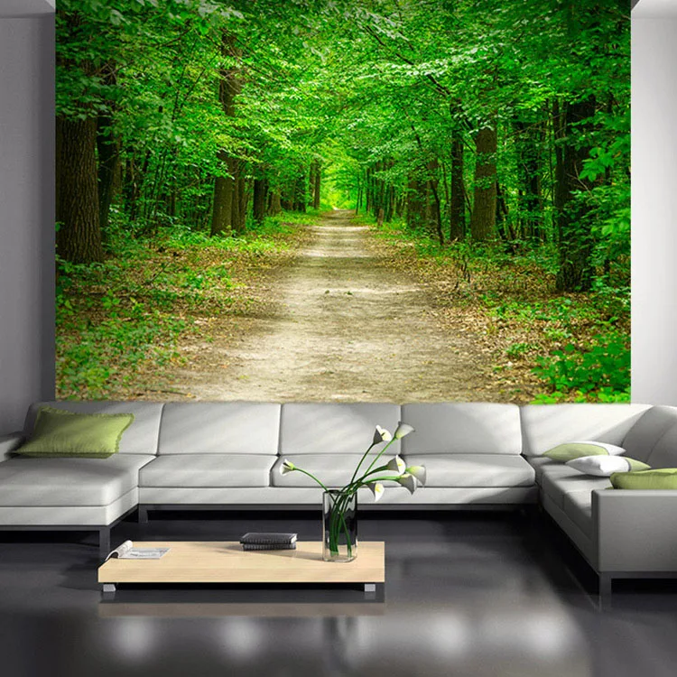 Custom large mural 3d wallpaper forest tree nature landscape living room sofa TV background wall paper bedroom restaurant Custom large mural 3d wallpaper forest tree nature landscape living room sofa TV background wall paper bedroom restaurant
