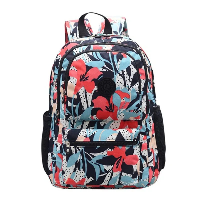 ACEPERCH женские оригинальные рюкзаки Mochila Mujer Escolar Feminina, школьная сумка для девочки-подростка, нейлоновый Водонепроницаемый женский рюкзак - Цвет: 1pcs Lily