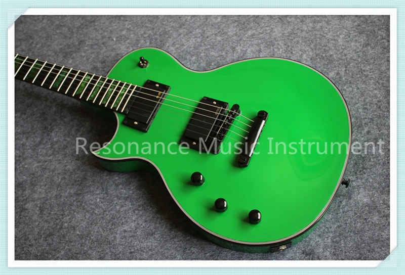 

Custom Shop Glossy Green Finish Left Handed Suneye Custom Electric Guitar Same As Picture