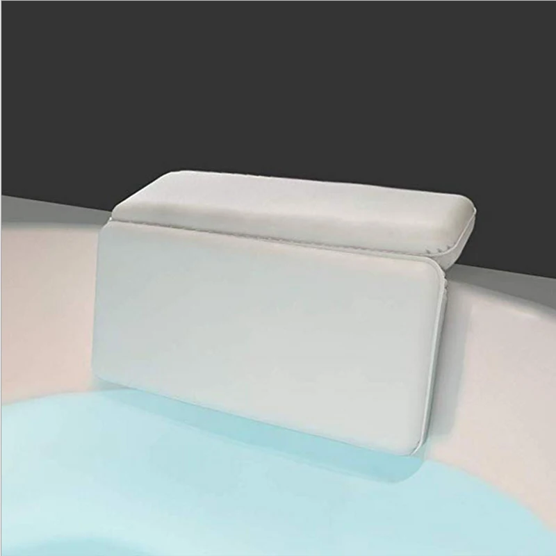 

UP Non-slip Bathtub Headrest SPA Bath Pillow Soft Waterproof Bath Pillows Home Spa Bathtub Pillow with Suction Cups Hot Tub