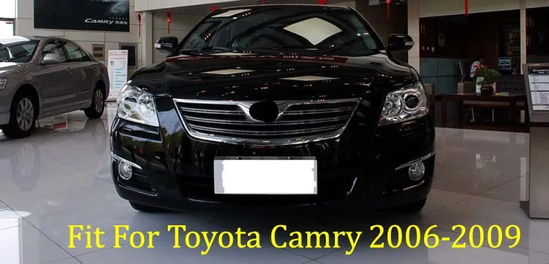 Углеродное волокно передняя решетка капота гриль подходит для Toyota Camry 2006-2009 1P