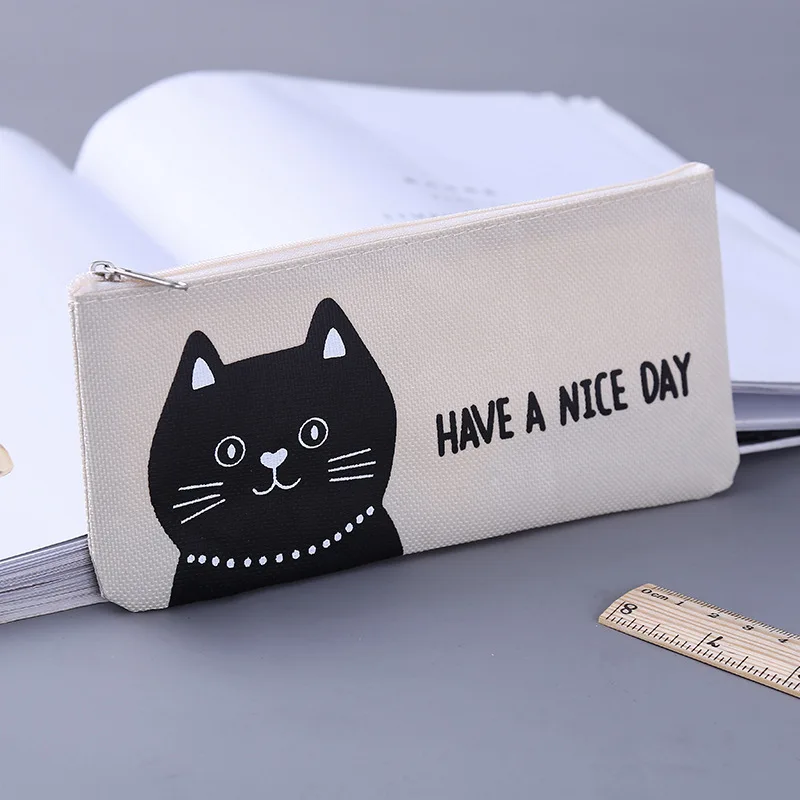 kawaii Bear Oxford cloth Pencil Case Office Student Pencil Cases Kalem Kutusu School Supplies Pen Box Astuccio Scuola - Цвет: 11