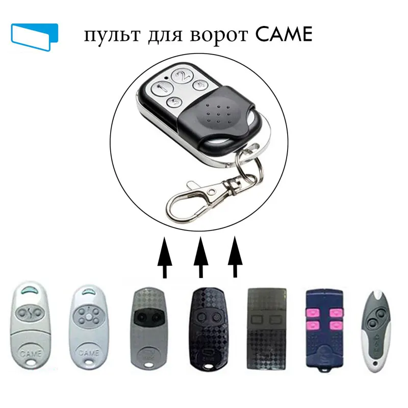 

CAME TOP 432NA 432EE 432EV Gate Remote Transmitter clone/copy CAME FIXED CODE 4 Button 433.92MHz