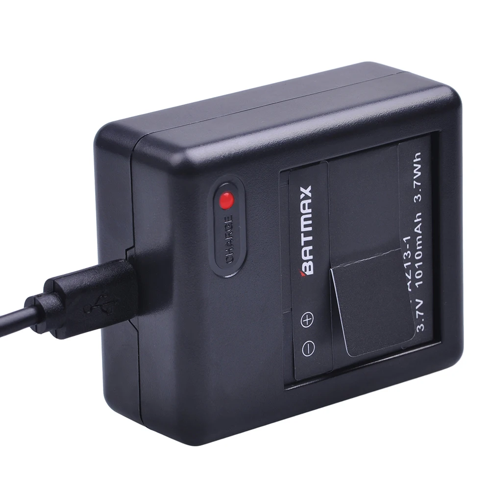 Для 3 шт. 1010 мАч оригинальный Xiaoyi Батарея AZ13 1 + USB двойной Зарядное устройство для