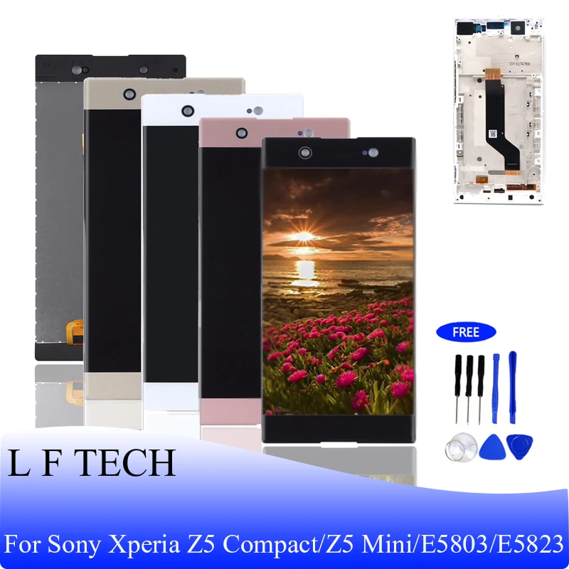 

Lcd Display for Sony Xperia XA1 Ultra G3221/3212/3223/3226 Original Screen Assembly WIth Touch Panel Assembly with Frame