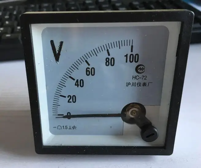 

HC-72 DC 0-100V указатель типа вольтметр измеритель напряжения