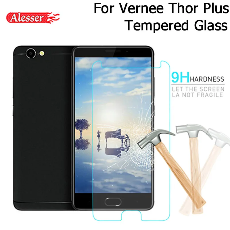 Alesser 2 шт. для vernee Тор Plus premium закаленное Стекло Плёнки царапинам Защитная Сталь