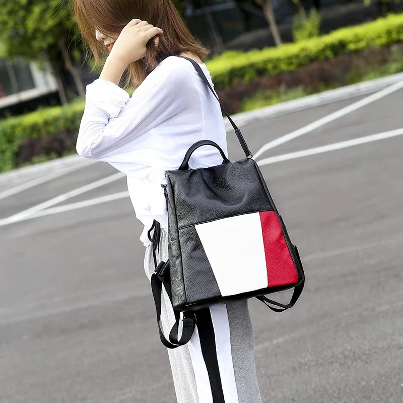 JUILE wild backpack women?s bag PU multi-function backpack casual anti-theft backpack teenager campus girl bag student backpack JUILE wild backpack women?s bag PU multi-function backpack casual anti-theft backpack teenager campus girl bag student backpack