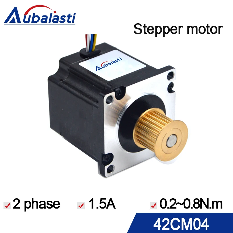 

2 phase stepper motor leadshine 42CM04 42 serial nema 17 motor Step angle 1.8 1.5A 0.4N*M for cnc engraver and cutting machine