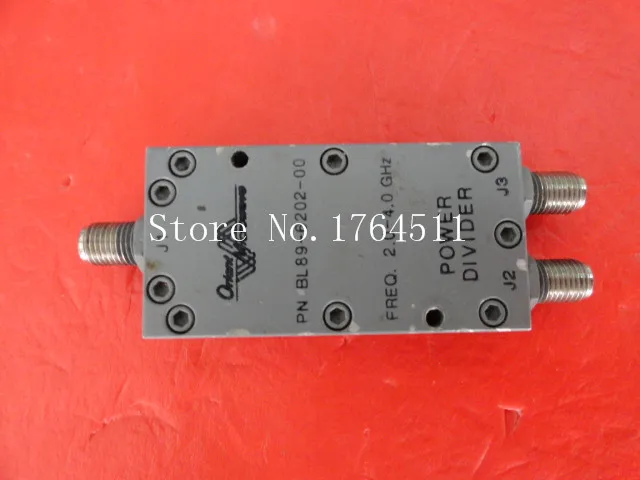 

[BELLA] M/A-COM BL89-6202-00 2-4GHz a two supply power divider SMA
