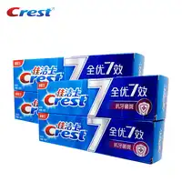 Crest toothpaste multiple-effect deep clean ultra white teeth antibacterial gum care Anti bad breath tooth Paste 140g*4