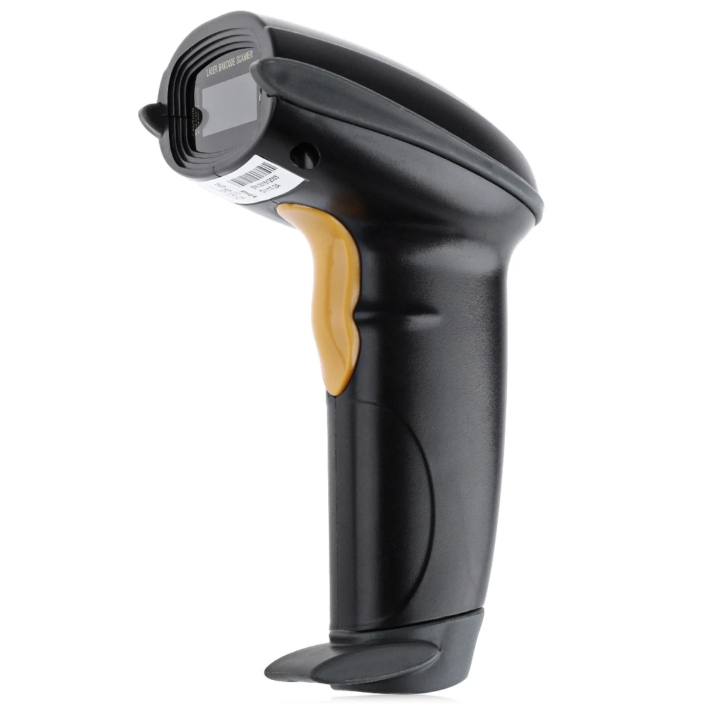 OCBS LA11 Auto Sense Laser Barcode Scanner Reader with Flexible Stand