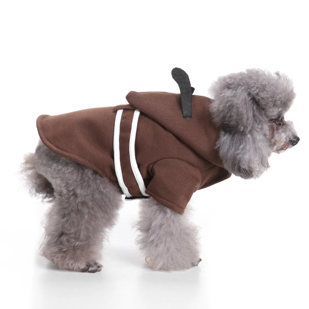 Собака костюм мода смешно воины одежда маленький щенок собак толстовки Одежда, собака одежды свитер одевания вечерние ткань