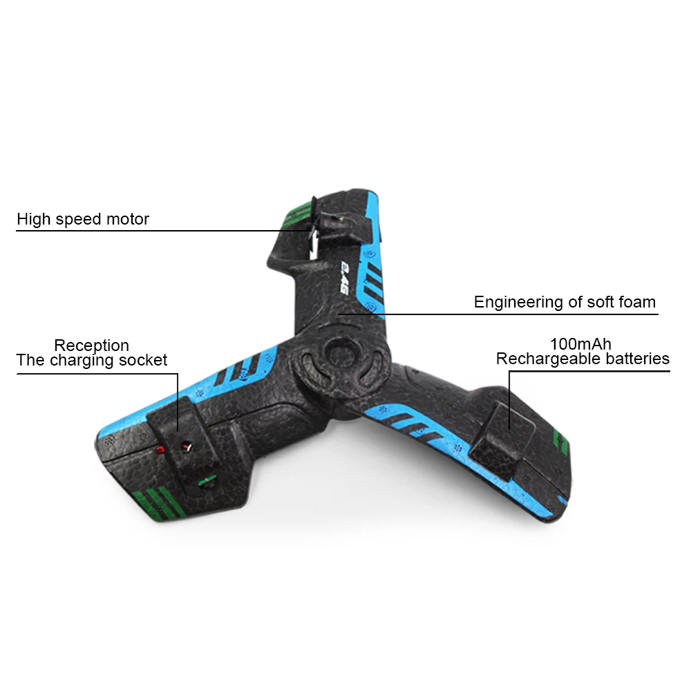 RC Quadcopter 906 2.4G Saucer Rising and Falling Parabolic Flying Spacecraft RC UFO Helicopter
