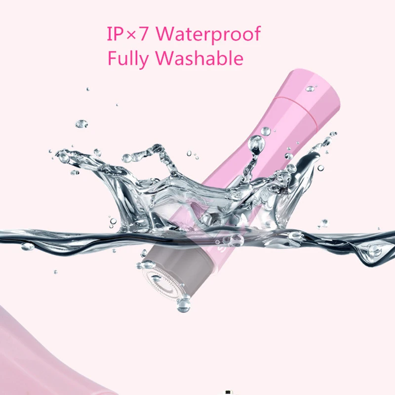 Hot TOD-SONAX PRO Women Epilator Electric Lady Shaver Washable Bikini Trimmer Body Facial Hair Removal Portable Razor Battery