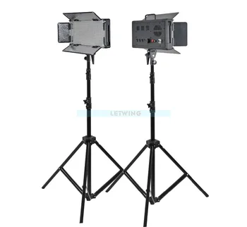 

Godox 1000W 2X LED 500W Studio Video Continuous Light Kit For Camera Camcorder White Version