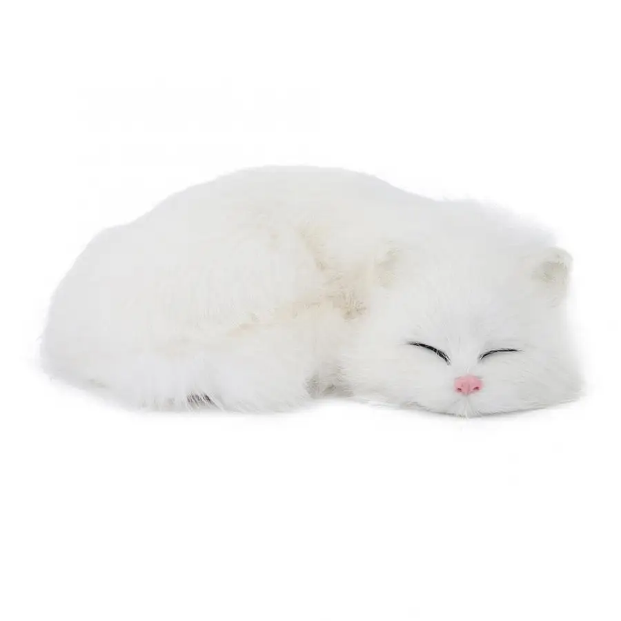 

Figurine Simulation Polyethylene Cat- shape Statue Animals Sculpture Garden Yard Decoration Home Decor