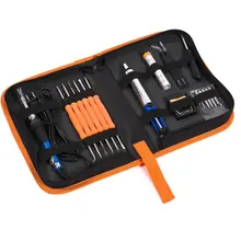 8 в 1 регулируемая температура 60 Вт Электрический паяльник Комплект с вилкой US EU 6 шт. наконечников/паяльник портативный инструмент для ремонта