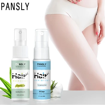 

30ml/20ml Hair Removal Sprays Inhibitor Hair Growth Serum Prevents Hair Growth Removal Repair Mild Nourish Pores Shrink Cosmetic