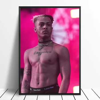 

XXXTentacion Singer Music Poster Hip Hop RapPrint Music Band Star Poster Wall Art Painting Room Home Decor Canvas Print