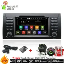 Мультимедийный видеоплеер HD Android 9 0 OS для BMW E39 E53 X5 Old 5 Series стерео