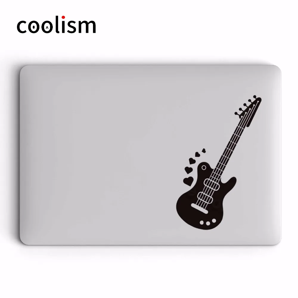 Гитарная музыкальная тематика наклейка для ноутбука для Apple MacBook Pro Air retina 11 12 13 15 дюймов для Xiaomi Book Mac Виниловая наклейка для кожи
