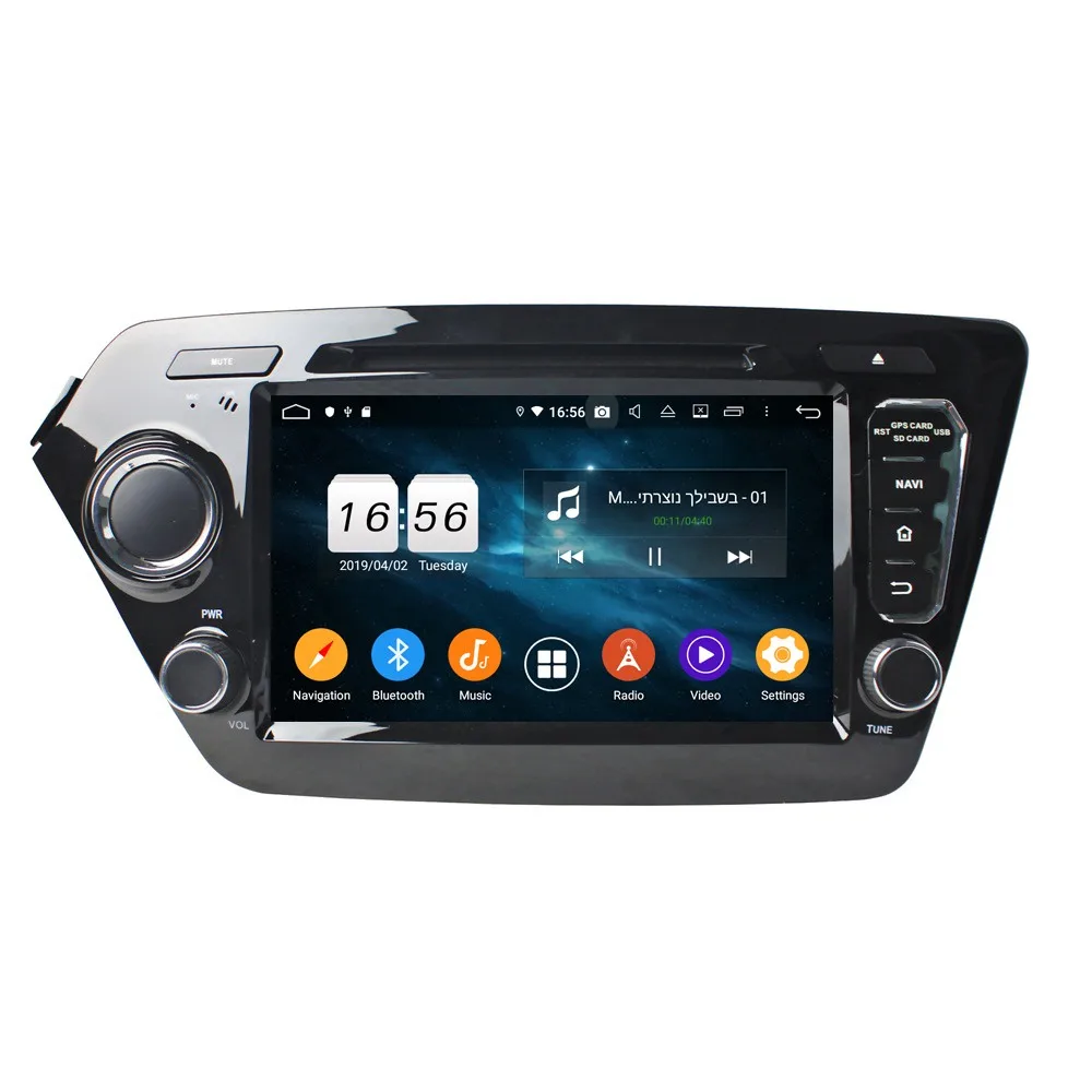Top 4GB RAM Octa Core 8" Android 9.0 Car Radio dvd Player for Kia K2 Rio 2011 2012 With GPS WIFI Bluetooth 4.2 USB DVR Mirror-link 1 Top 4GB RAM Octa Core 8" Android 9.0 Car Radio dvd Player for Kia K2 Rio 2011 2012 With GPS WIFI Bluetooth 4.2 USB DVR Mirror-link 1