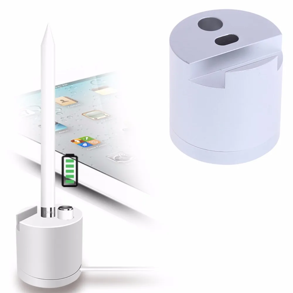 

Free Shipping Aluminium Charging Dock Stand Holder For Apple Pencil Station For iPhone For Pad Mini