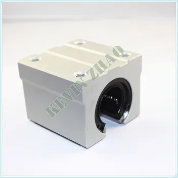 

4pcs SBR20UU aluminum block 20mm Linear motion ball bearing slide block match use SBR20 20mm linear guide rail