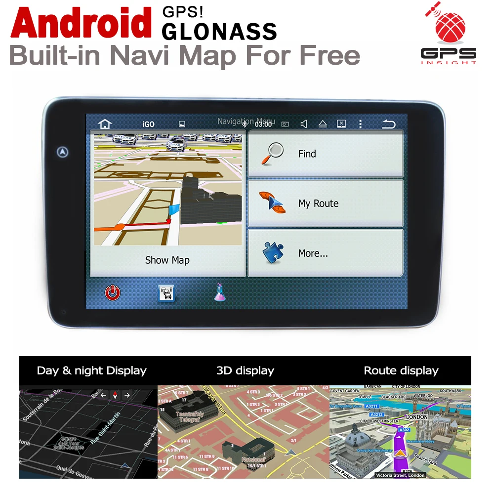 Discount Screen Stereo Android 7.0 up Car GPS Navi Map For Mecerdes Benz ML 2012~2015 NTG Original Style Multimedia Player Auto Radio 2