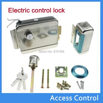 

Waterproof double tongue Nickel plating, pulley drive Electric control lock /Security door dedicated electronic lock