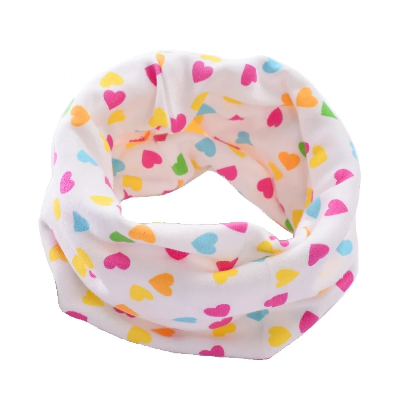 2017 New Fashion 100% Cotton Baby Scarf Spring Autumn Children Scarves Winter Boys Girls Scarf Kids O Ring Collars Magic Scarf