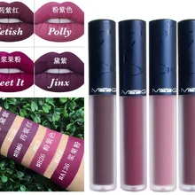 6 шт./партия брендовая Матовая жидкая губная помада, оттеночная косметика для губ, водонепроницаемая губная помада, телесный макияж, блеск для губ