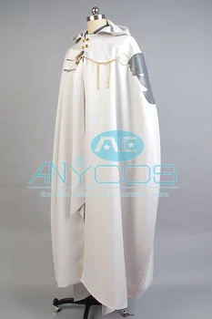 

Seraph of the End Owari no Serafu Mikaela Hyakuya Uniform White Cloak Coat Shirt Suit For Men Anime Halloween Cosplay Costume