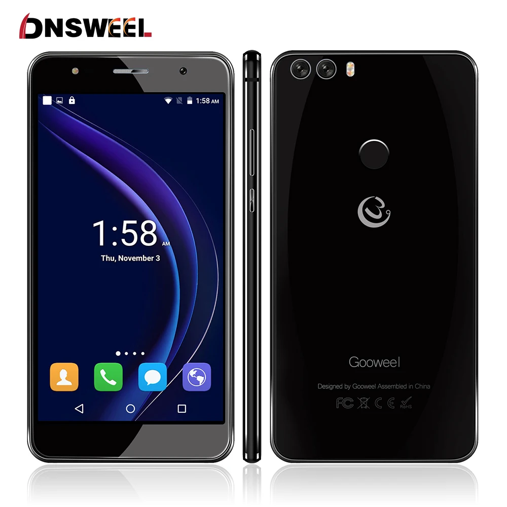 Цена за Gooweel M8 Смартфон Отпечатков Пальцев ID Двойной 2.5D Стекло 5.5 дюймов HD IPS экран MTK6580 quad core мобильный телефон 1 ГБ + 8 ГБ 13.0MP Цена за Gooweel M8 Смартфон Отпечатков Пальцев ID Двойной 2.5D Стекло 5.5 дюймов HD IPS экран MTK6580 quad core мобильный телефон 1 ГБ + 8 ГБ 13.0MP