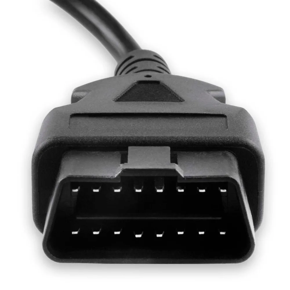 5 шт. OBD 2 диагностический разъем 16Pin OBDII Кабельный адаптер передачи OBD2